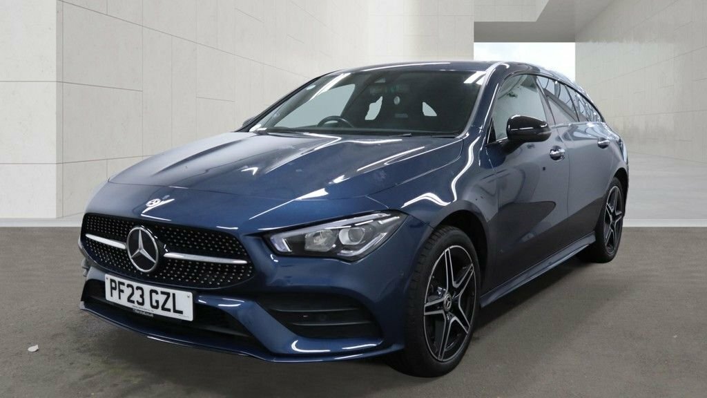 Mercedes-Benz CLA Class 1.3L Amg Line Blue #2
