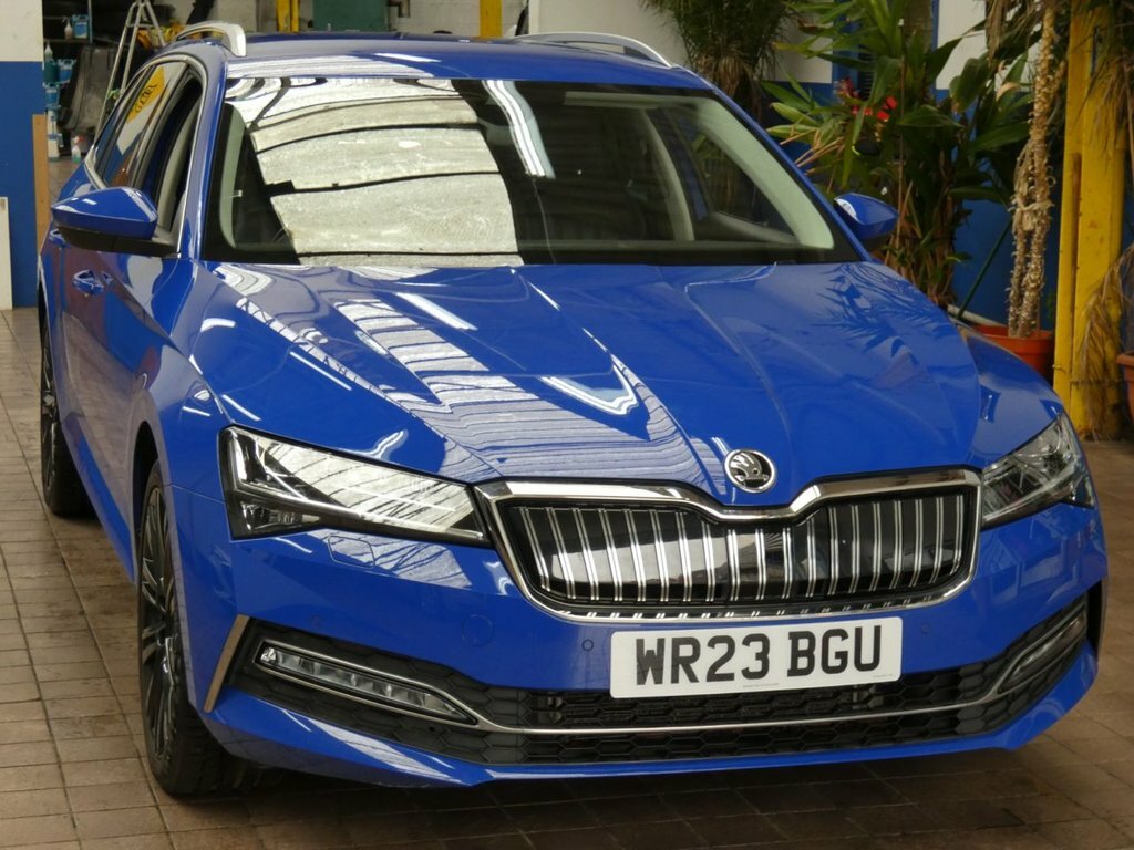 Skoda Superb 1.4L Se L Blue #5