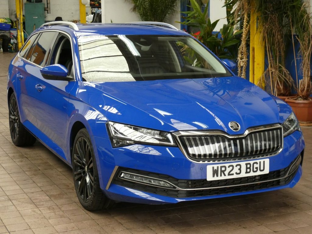 Skoda Superb 1.4L Se L Blue #6
