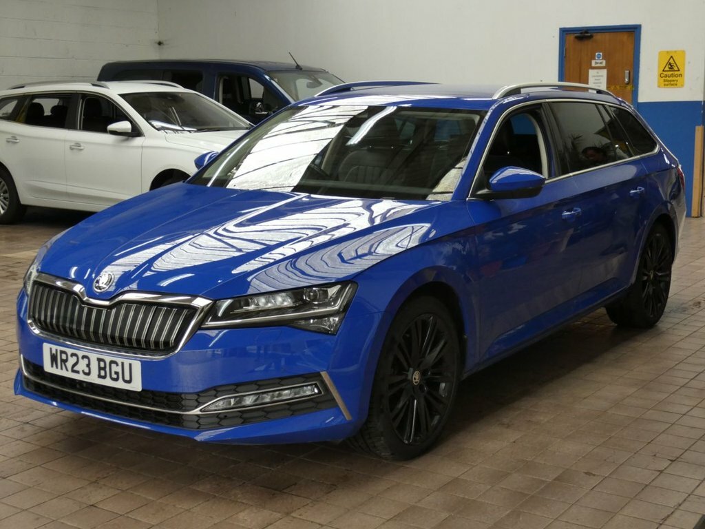 Skoda Superb 1.4L Se L Blue #3