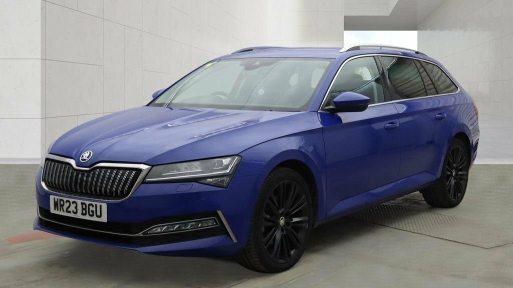 Skoda Superb 1.4L Se L Blue #2