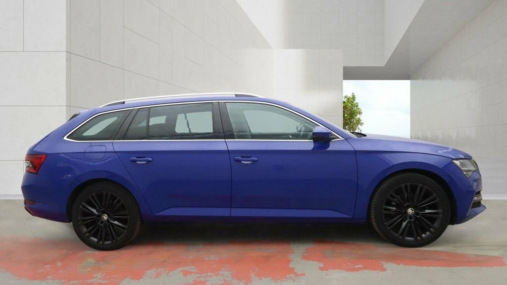 Skoda Superb 1.4L Se L Blue #5