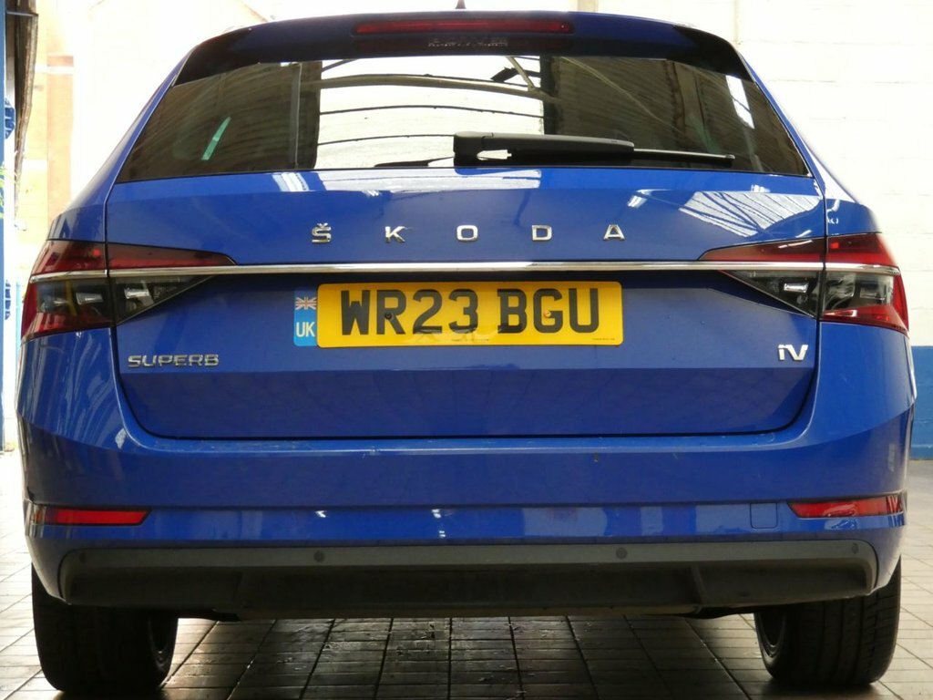Skoda Superb 1.4L Se L Blue #4