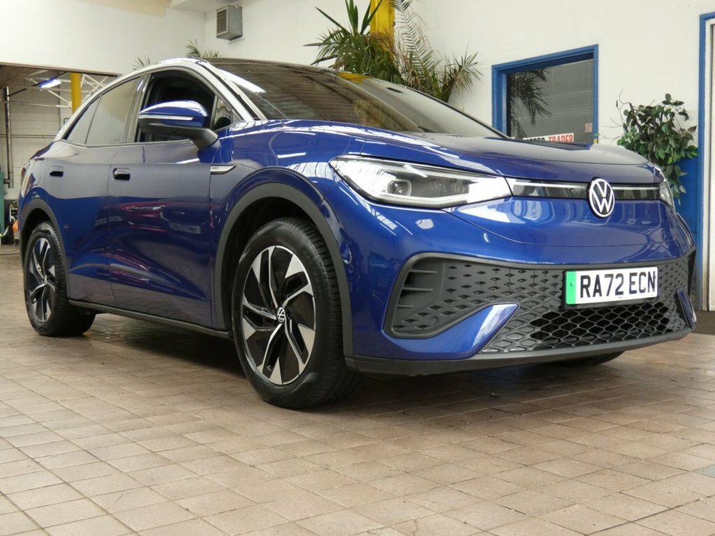 Volkswagen ID.5 Suv Blue #5