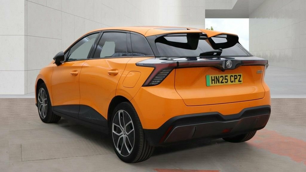 MG MG4 Hatchback Orange #3