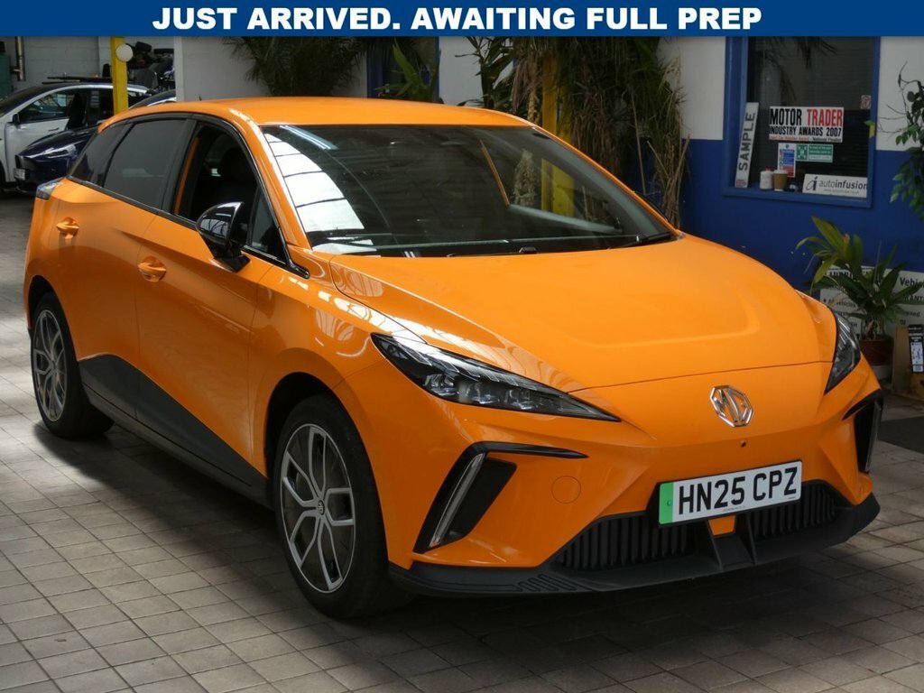 MG MG4 Hatchback Orange