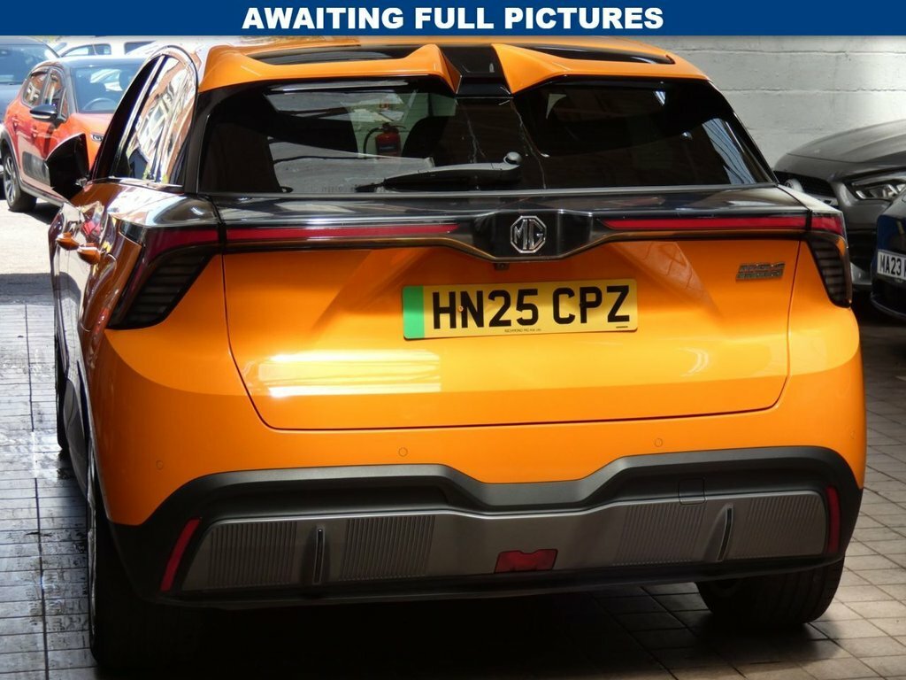 MG MG4 Hatchback HN25CPZ Orange #2