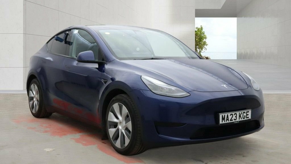 Tesla Model Y Suv Blue
