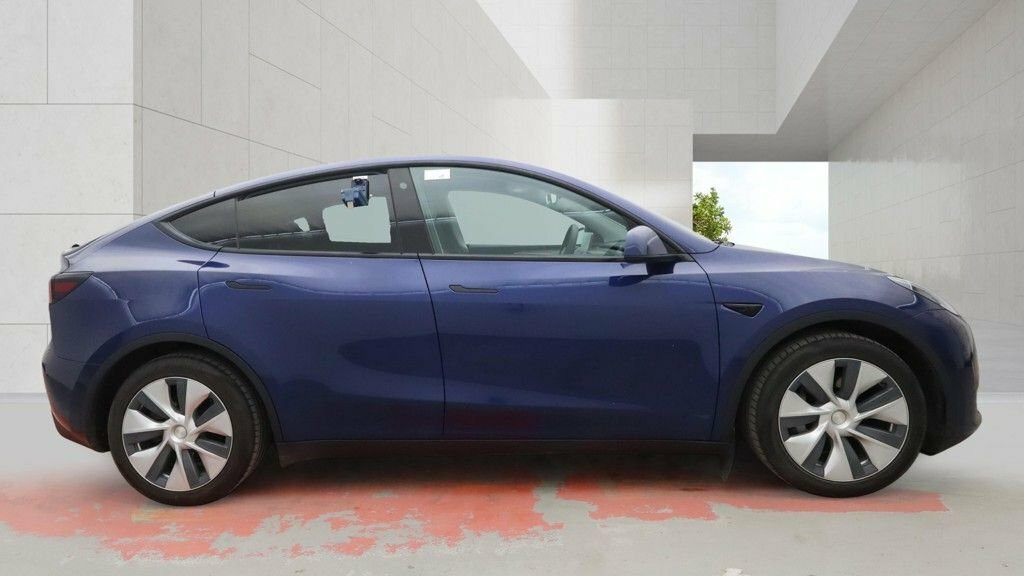 Tesla Model Y Suv Blue #5