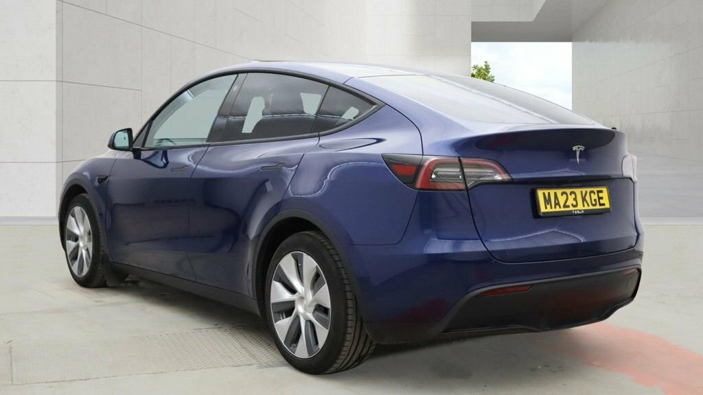 Tesla Model Y Suv Blue #3