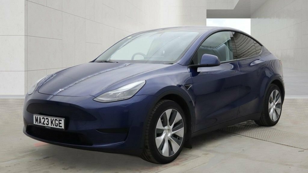 Tesla Model Y Suv Blue #2