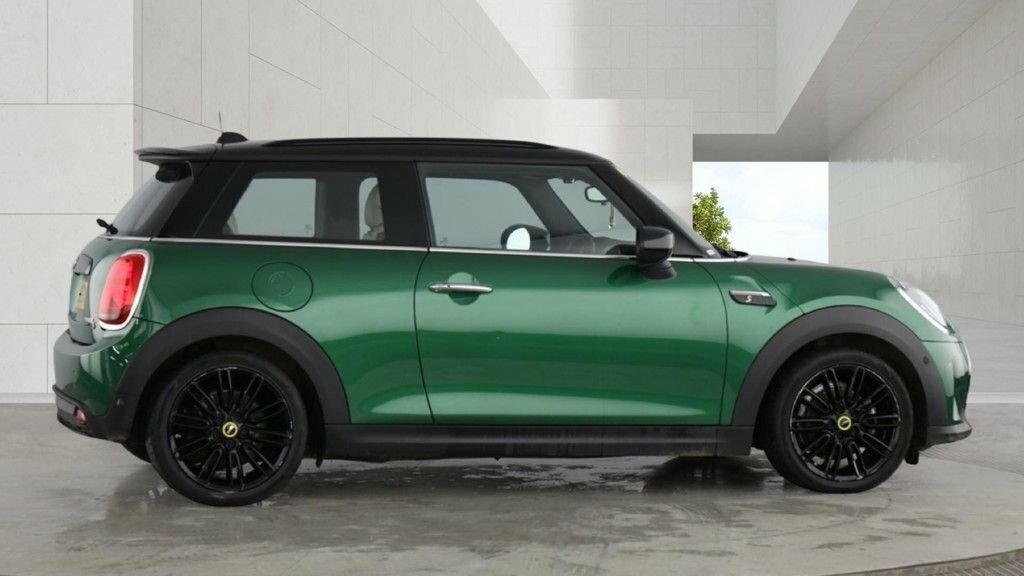 Mini Electric Hatchback Green #5