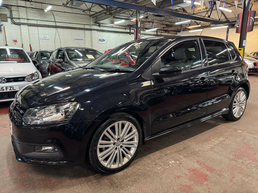 Volkswagen Polo 1.4 Tsi Bluemotion Tech Act Bluegt Hatchback P Black #3