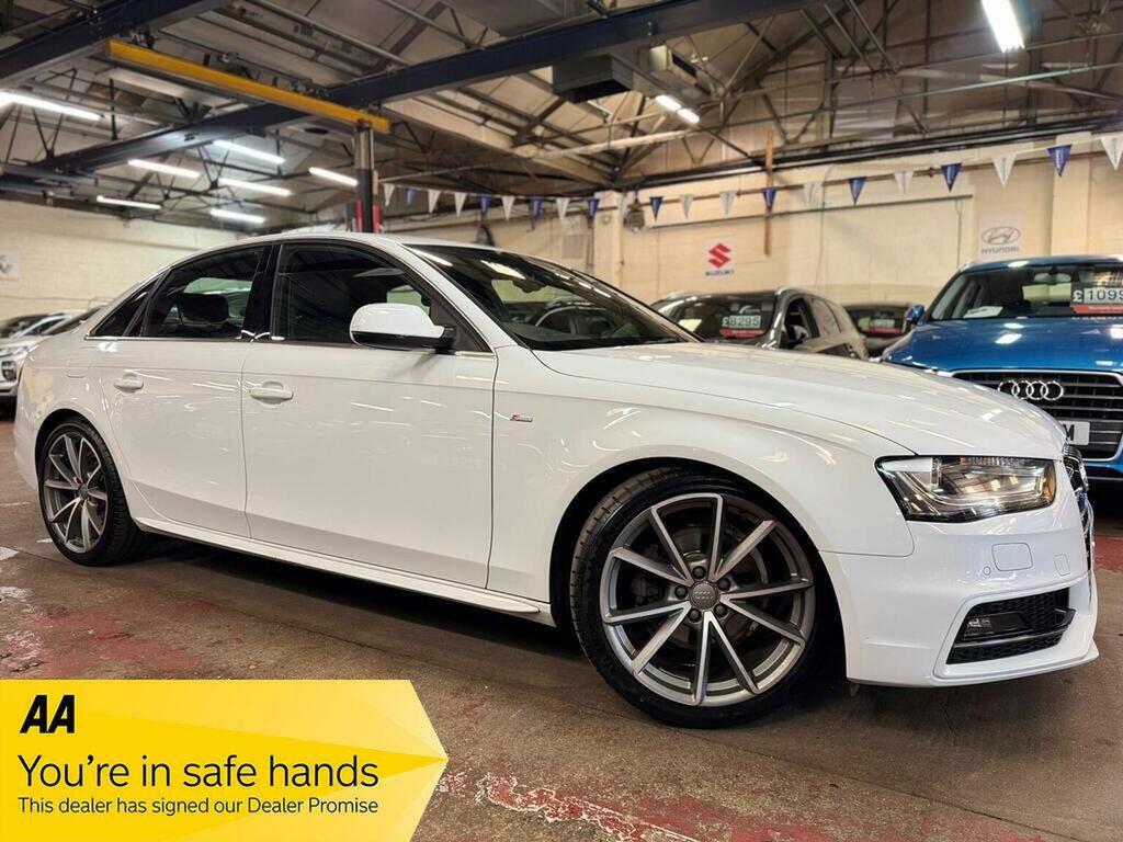 Audi A4 2.0 Tfsi S Line S Tronic Euro 6 Ss White