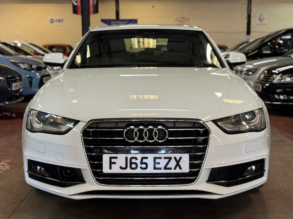 Audi A4 2.0 Tfsi S Line S Tronic Euro 6 Ss White #2