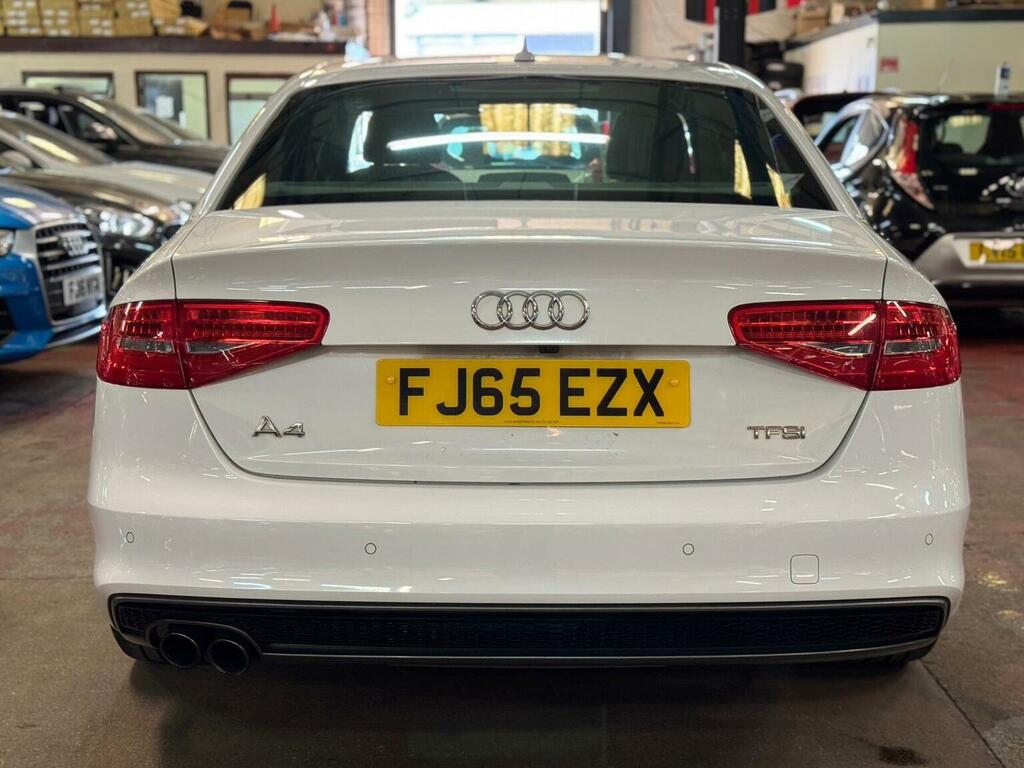 Audi A4 2.0 Tfsi S Line S Tronic Euro 6 Ss White #5