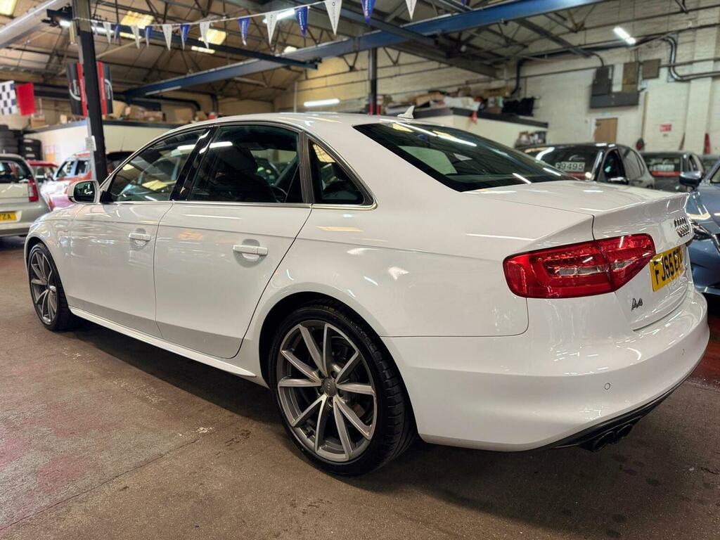 Audi A4 2.0 Tfsi S Line S Tronic Euro 6 Ss White #6
