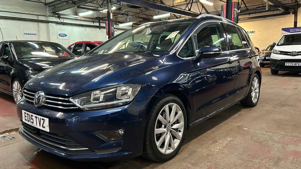 Volkswagen Golf SV 2.0 Tdi Bluemotion Tech Gt Dsg Euro 6 Ss Blue #3