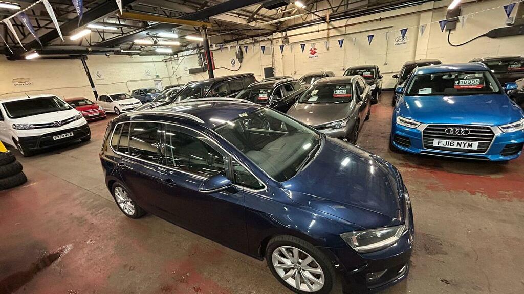 Volkswagen Golf SV 2.0 Tdi Bluemotion Tech Gt Dsg Euro 6 Ss Blue #5