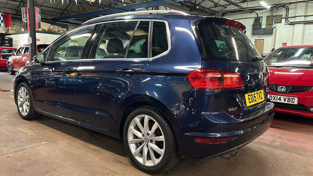 Volkswagen Golf SV 2.0 Tdi Bluemotion Tech Gt Dsg Euro 6 Ss Blue #4