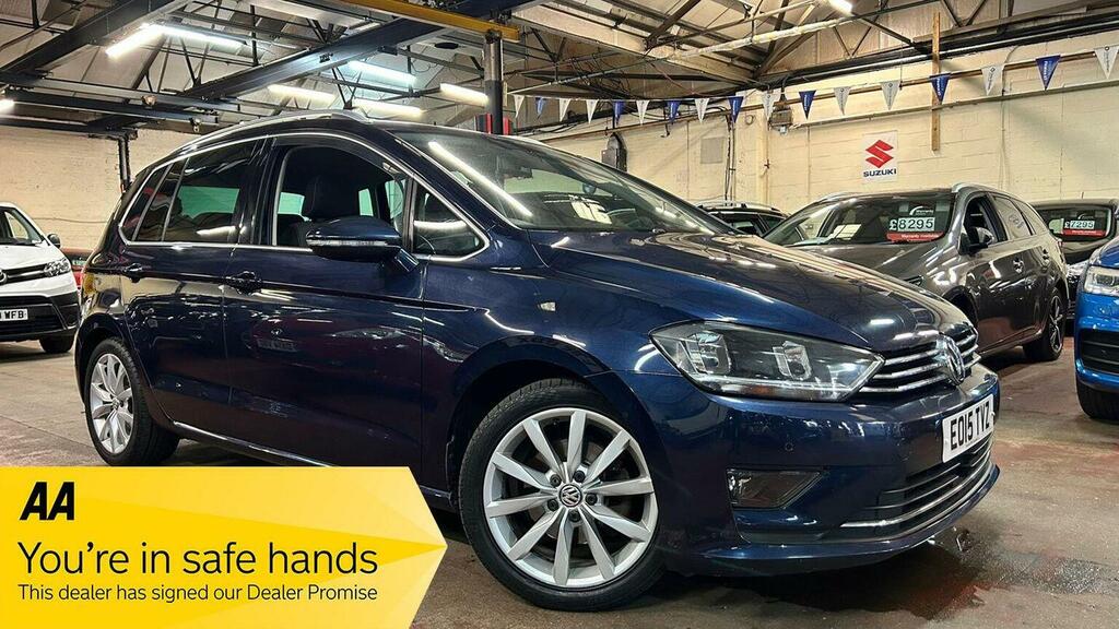 Volkswagen Golf SV 2.0 Tdi Bluemotion Tech Gt Dsg Euro 6 Ss Blue