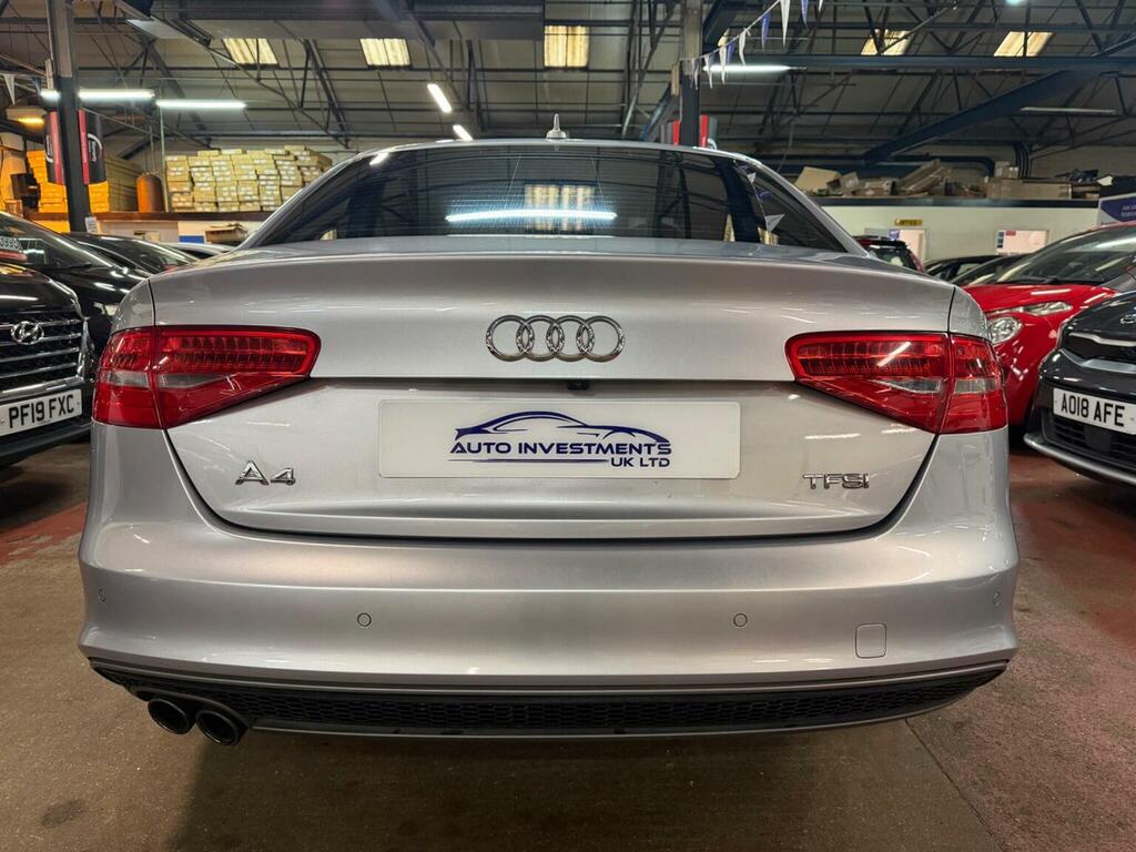 Audi A4 2.0 Tfsi S Line S Tronic Euro 6 Ss Silver #5