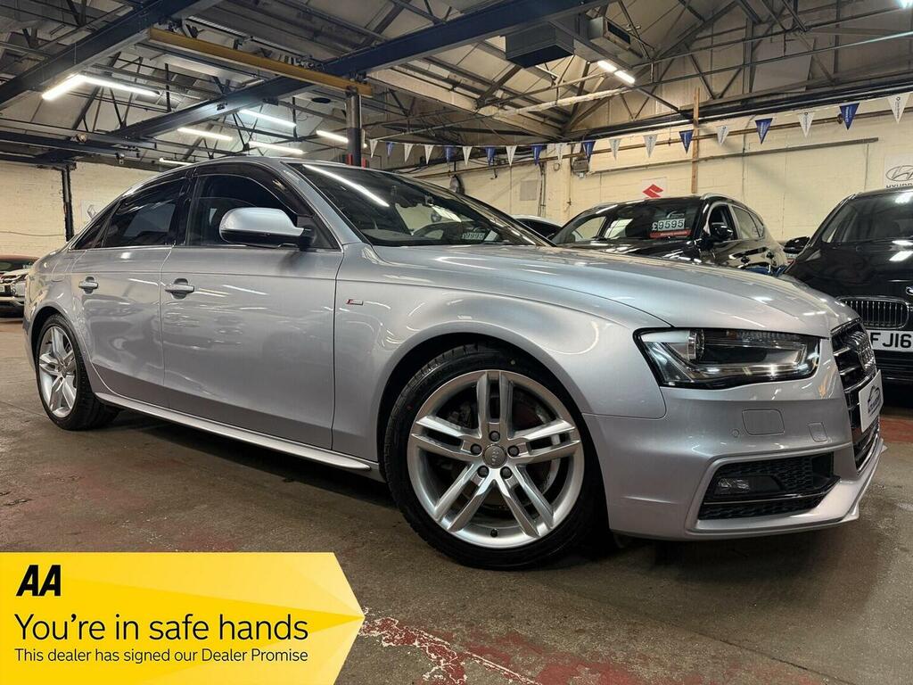 Audi A4 2.0 Tfsi S Line S Tronic Euro 6 Ss Silver