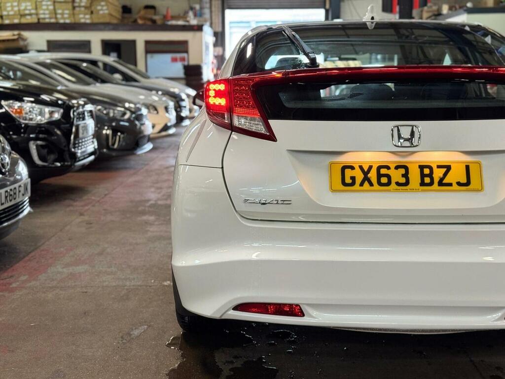 Honda Civic Ex Blue #13