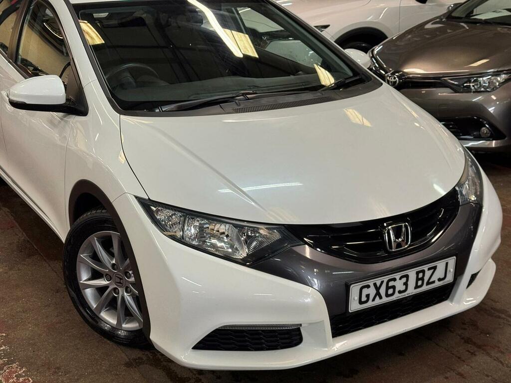 Honda Civic 1.4 I-vtec Se Euro 5 Ss White #6