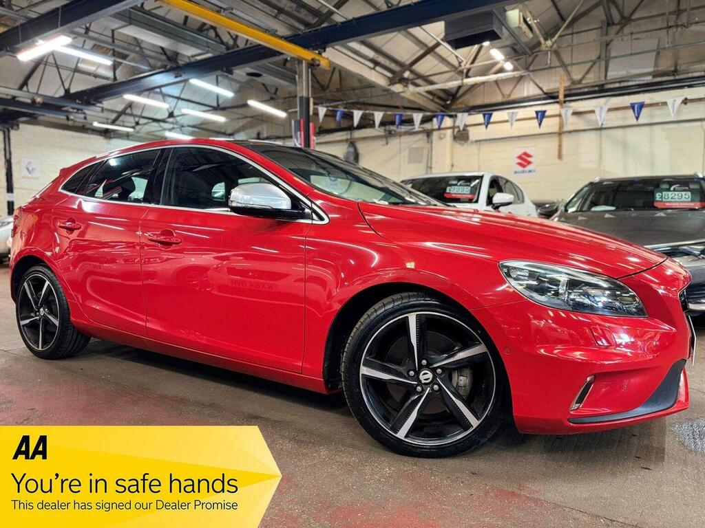 Volvo V40 2.0 T5 R-design Lux Nav Geartronic Euro 6 Ss Red