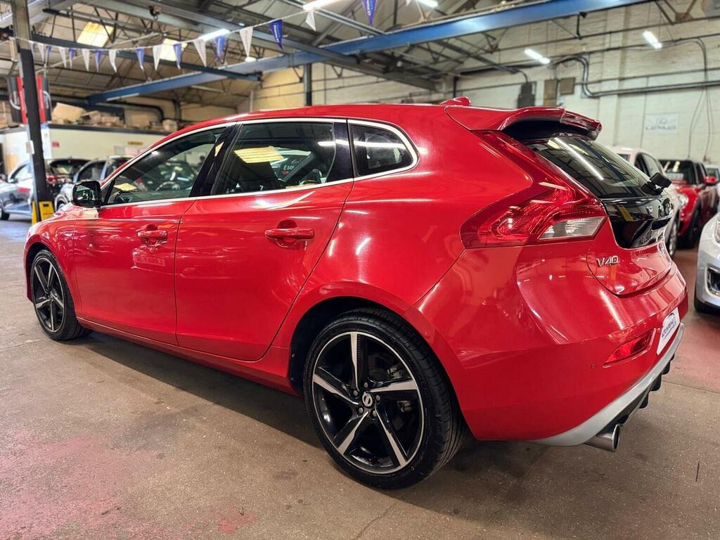 Volvo V40 2.0 T5 R-design Lux Nav Geartronic Euro 6 Ss Red #6