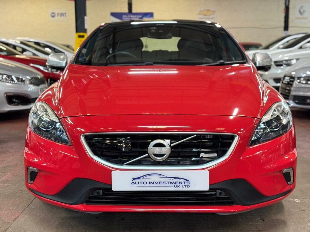 Volvo V40 2.0 T5 R-design Lux Nav Geartronic Euro 6 Ss Red #2
