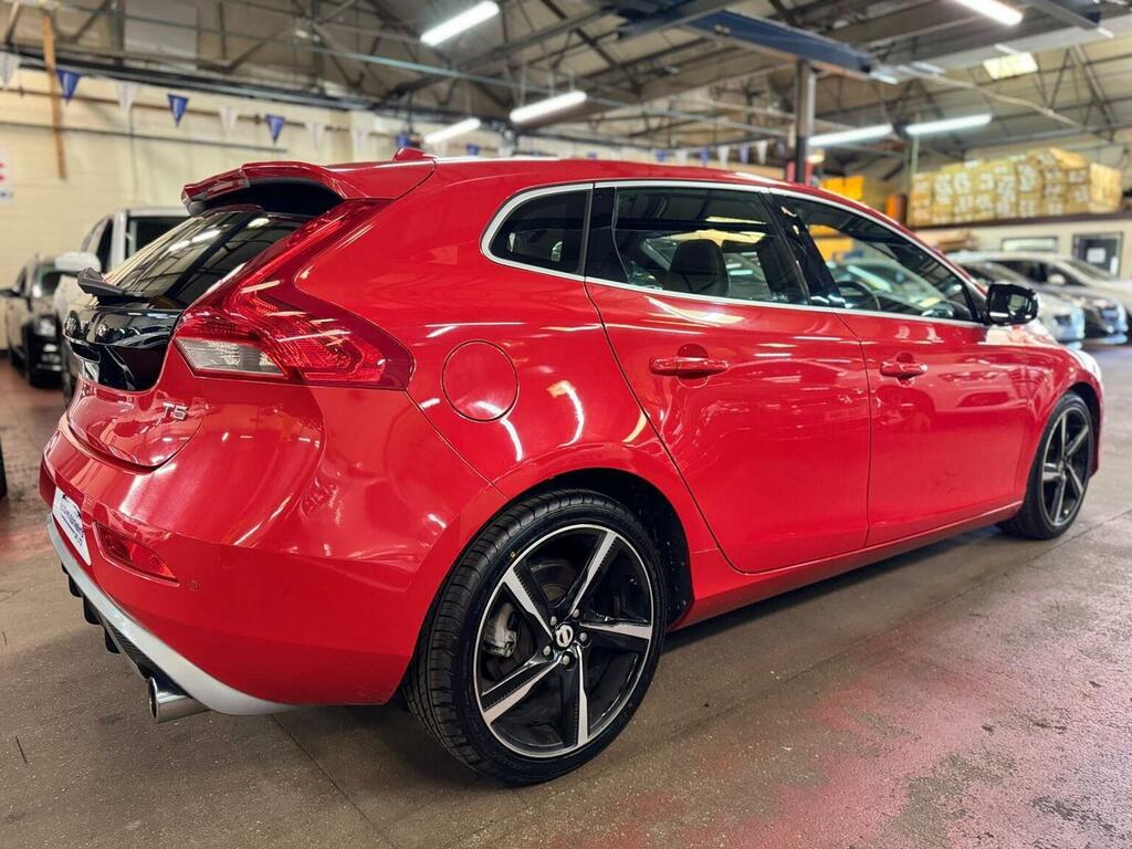 Volvo V40 2.0 T5 R-design Lux Nav Geartronic Euro 6 Ss Red #4