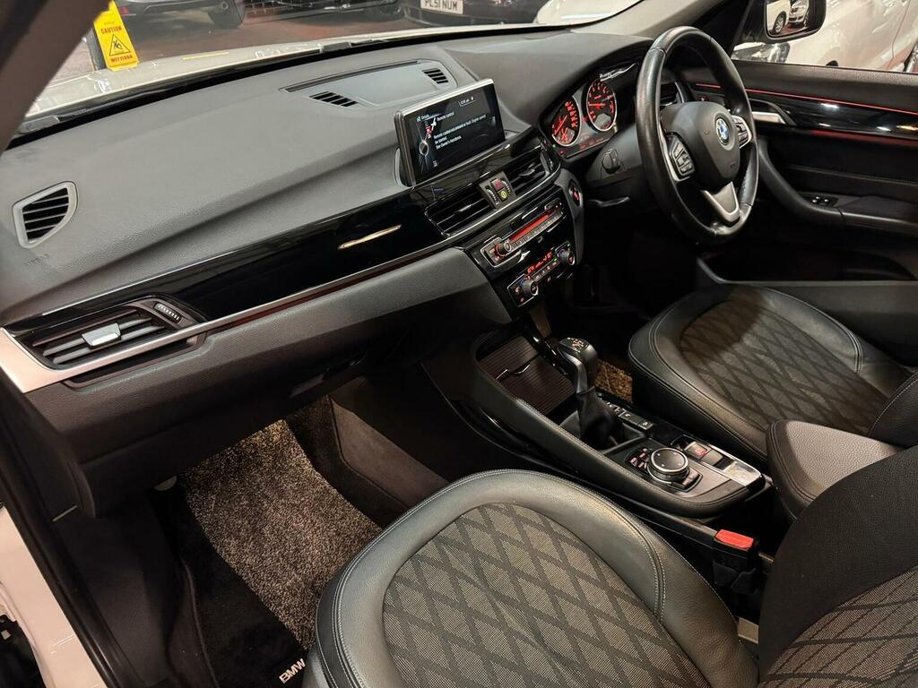 BMW X1 Sdrive 18D Sport White #79