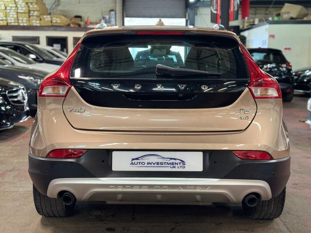 Volvo V40 Cross Country 2.0 T5 Lux Nav Geartronic Awd Euro 6 Ss Brown #5