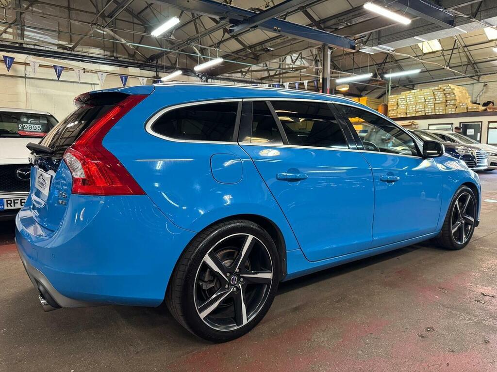 Volvo V60 3.0 T6 R-design Lux Nav Geartronic Awd Euro 5 Blue #4