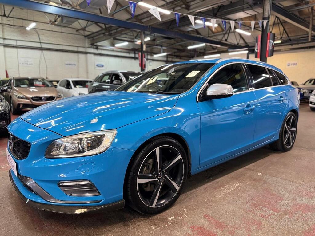 Volvo V60 3.0 T6 R-design Lux Nav Geartronic Awd Euro 5 Blue #3