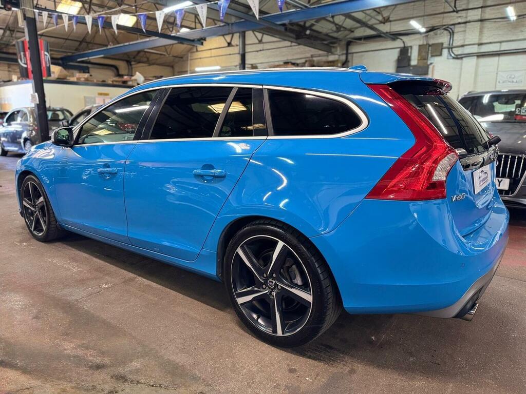 Volvo V60 3.0 T6 R-design Lux Nav Geartronic Awd Euro 5 Blue #6