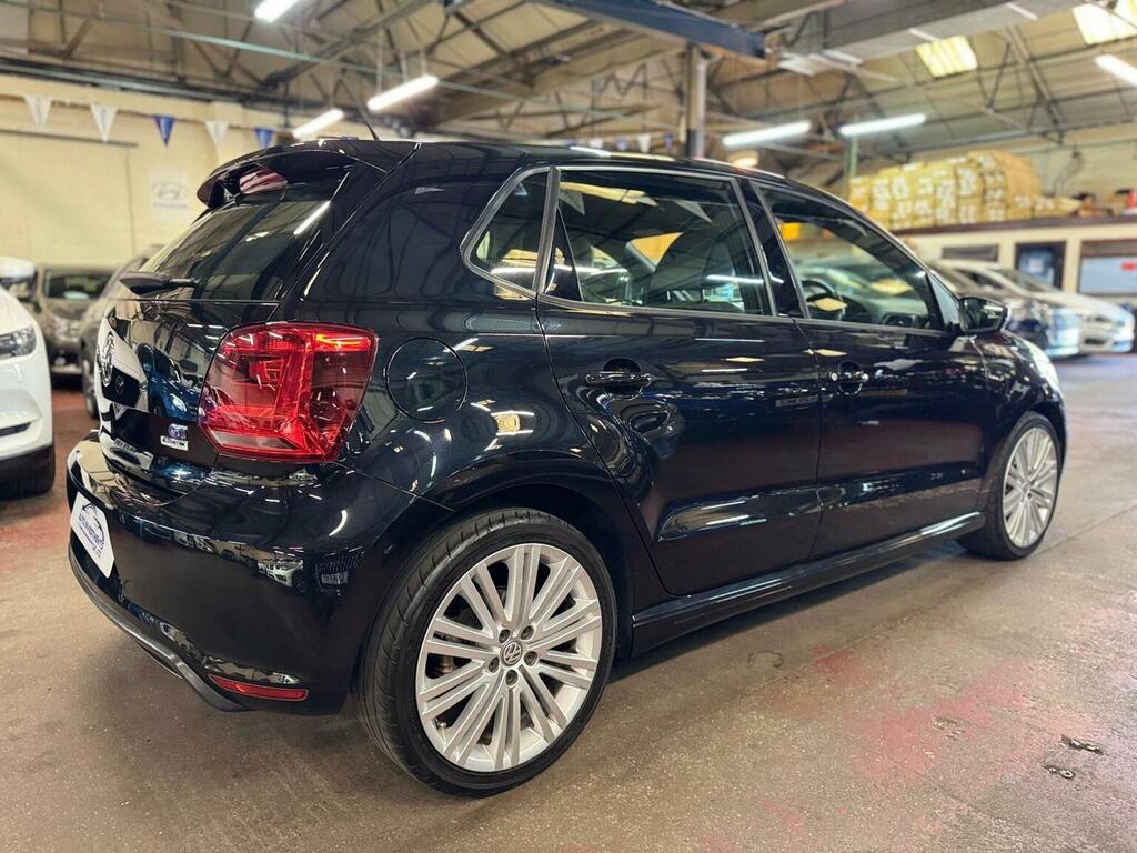 Volkswagen Polo 1.4 Tsi Bluemotion Tech Act Bluegt Dsg Euro 6 Ss Black #6