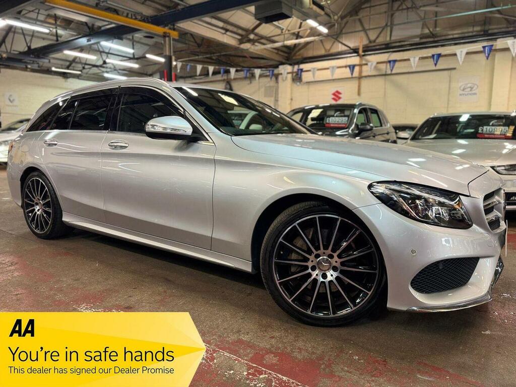 Mercedes-Benz C Class 2.0 C250 Amg Line 7G-tronic Estate Silver