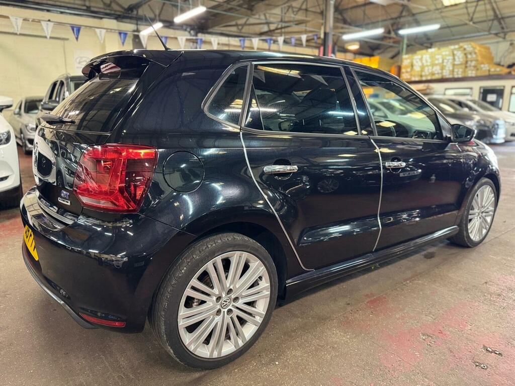 Volkswagen Polo 1.4 Tsi Bluemotion Tech Act Bluegt Dsg Euro 6 Ss Black #6