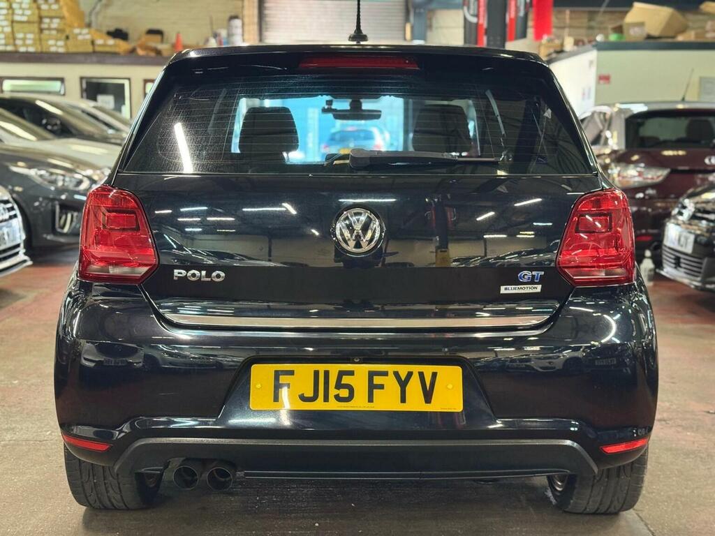 Volkswagen Polo 1.4 Tsi Bluemotion Tech Act Bluegt Dsg Euro 6 Ss Black #5