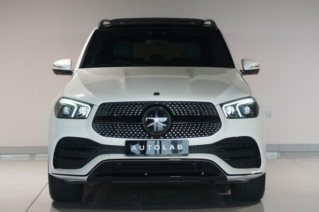Mercedes-Benz GLE Class 2.9 Gle400d Amg White #4
