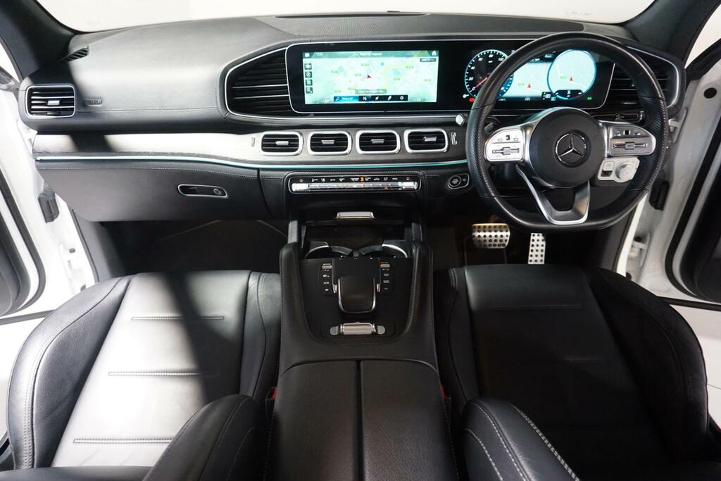 Mercedes-Benz GLE Class 2.9 Gle400d Amg White #6