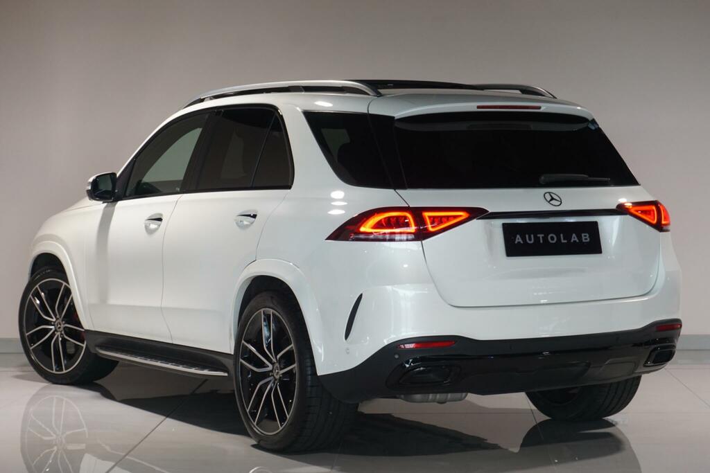 Mercedes-Benz GLE Class 2.9 Gle400d Amg White #3