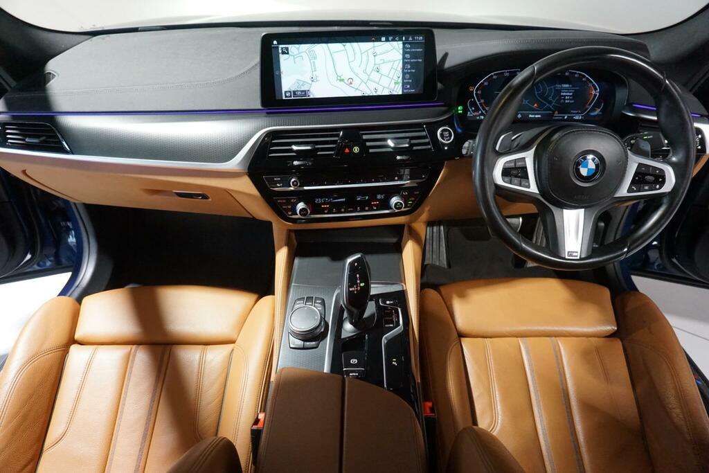 BMW 5 Series 3.0 530D Mht Blue #6