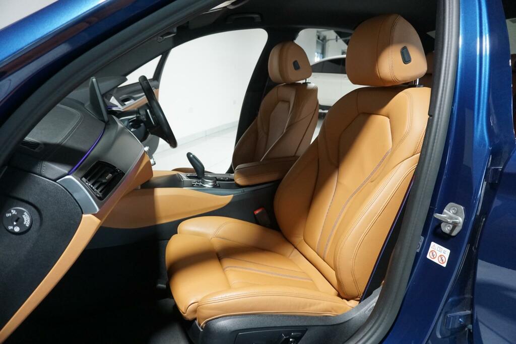 BMW 5 Series 528I M Sport Touring White #46