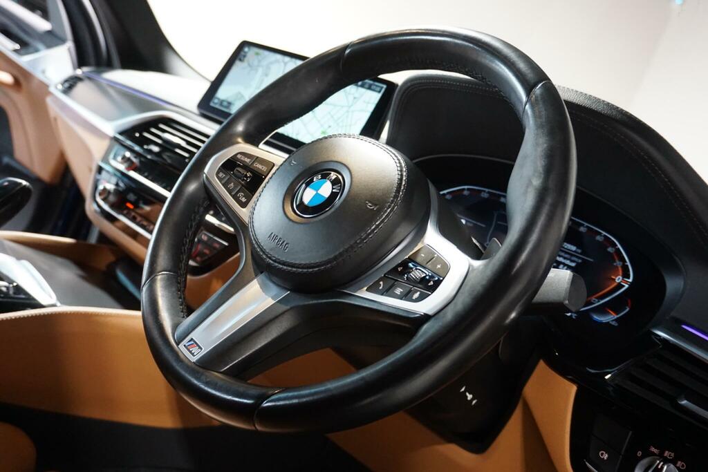 BMW 5 Series 528I M Sport Touring White #50