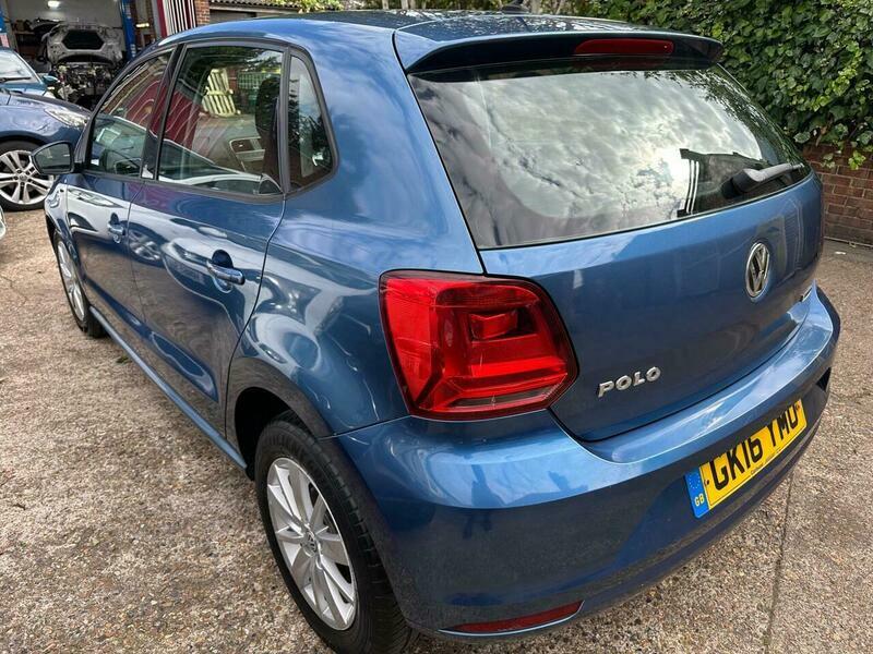 Volkswagen Polo 1.0 Bluemotion Tech Se Blue #4