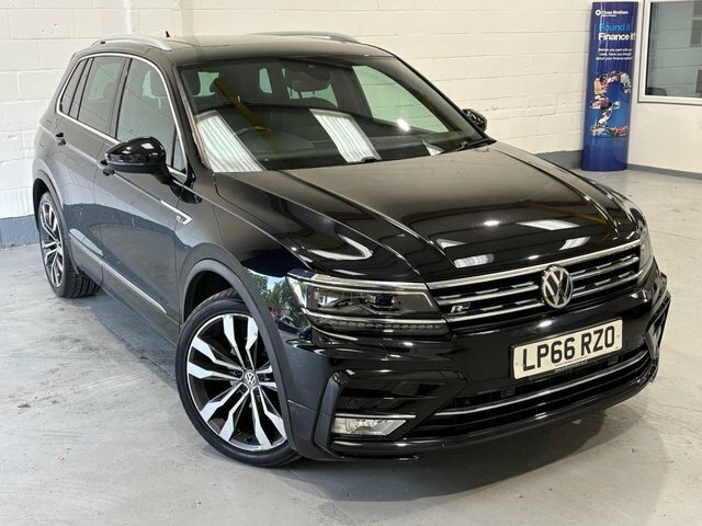 Volkswagen Tiguan 2017 2.0 Tdi Bluemotion Tech R-line Suv Black